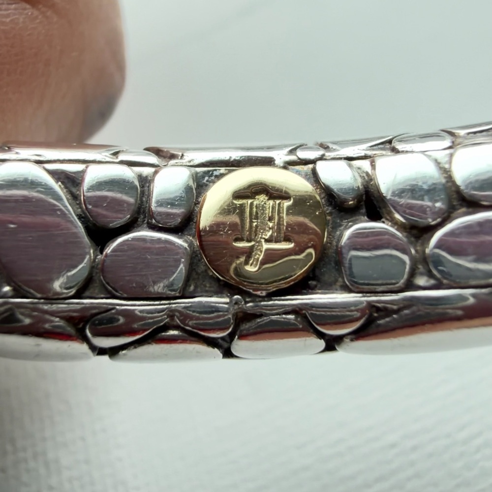 John Hardy Silver Woven Bracelet Accessory - Picture 7 of 11